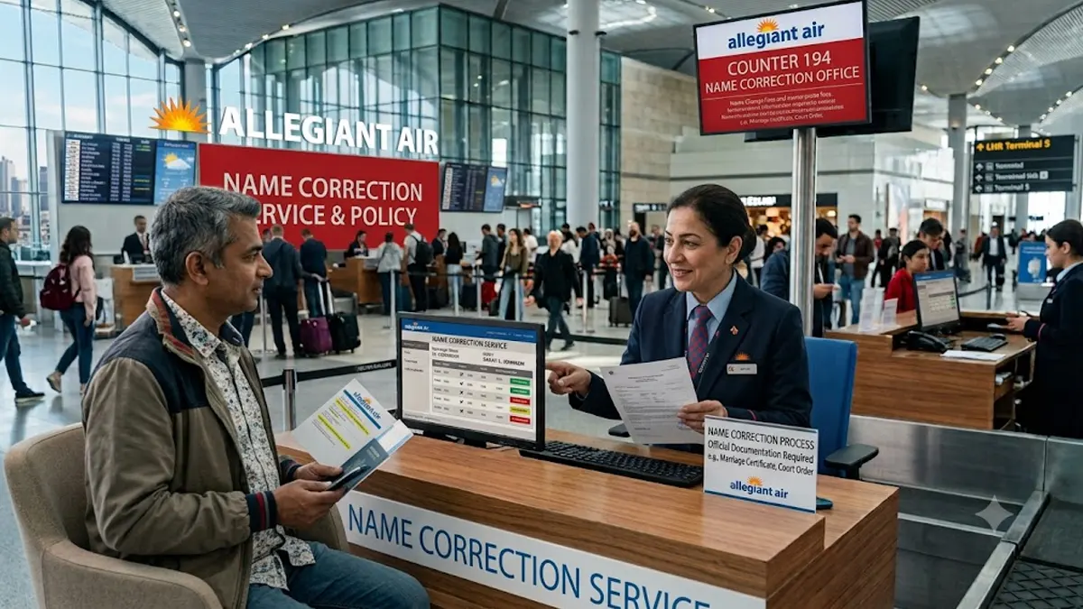 How to Change Name on Allegiant Ticket