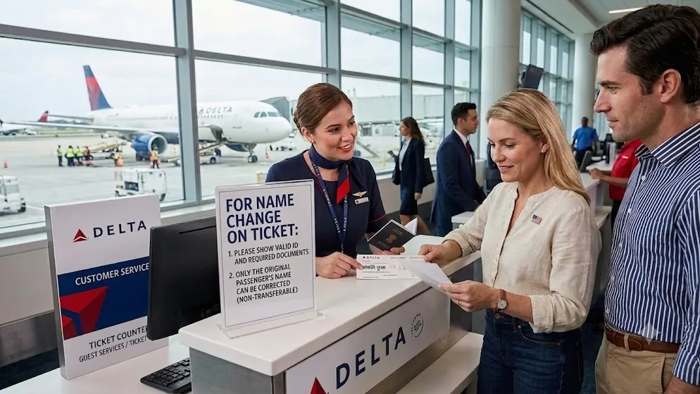 Delta Airlines Name Correction Policy